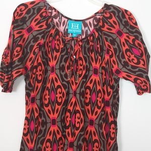 Escapada top with beaded tassles